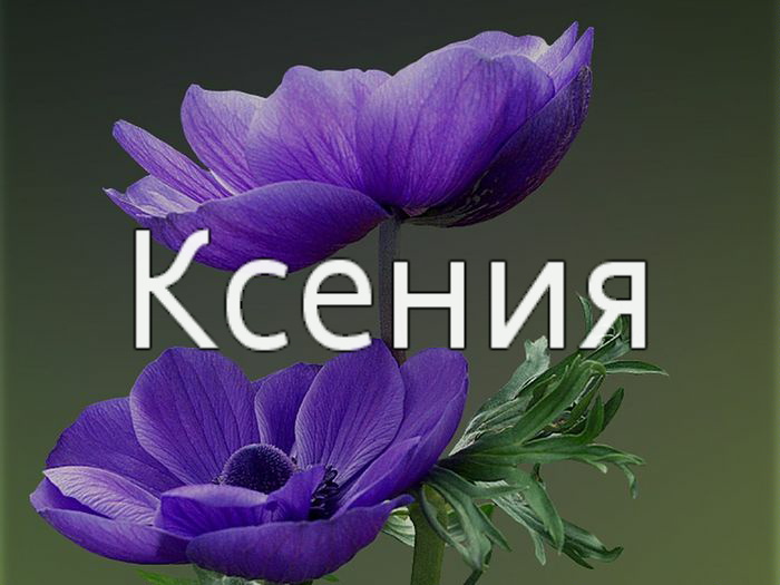 Красивые картинки с именем ксюша