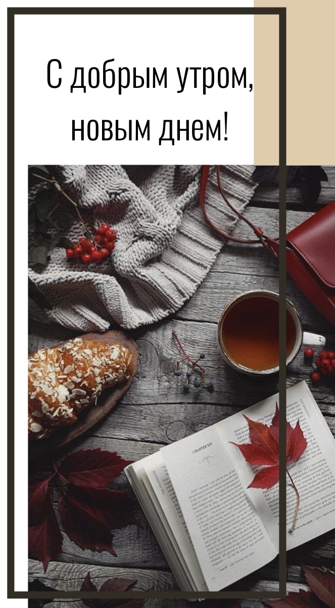 Картинка: С добрым утром, новым днем!