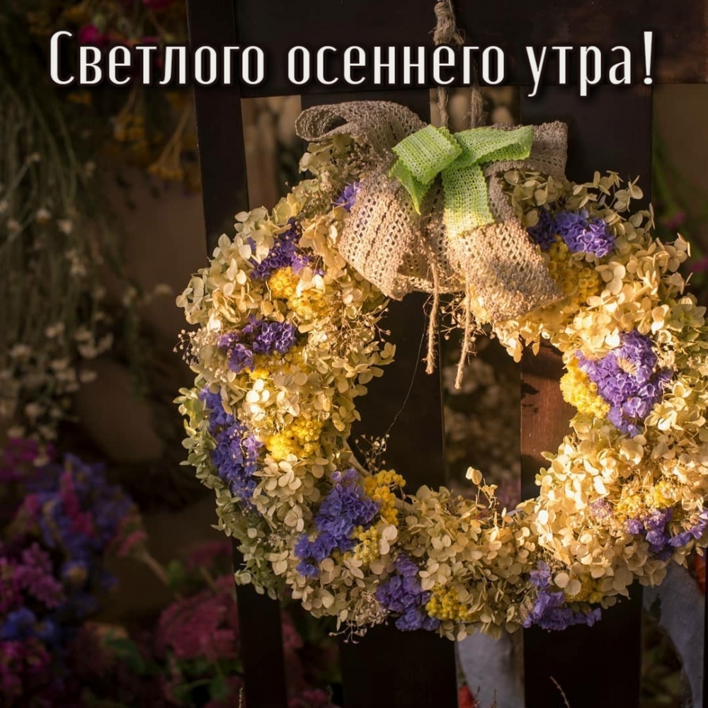 Картинка: Светлого осеннего утра!