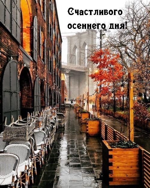 Картинка: Счастливого осеннего дня!